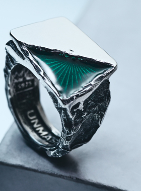 UNMASK银饰非遗七宝小众戒指