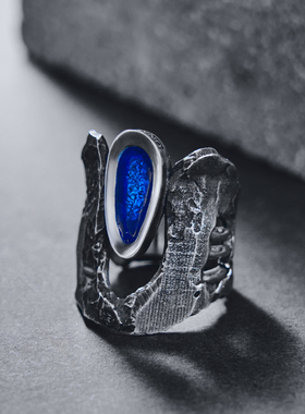 UNMASK银饰原创设计戒指顺丰包邮