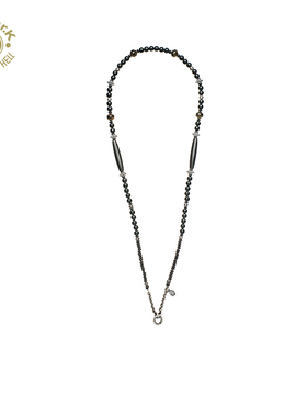 Arthur.K日潮黑玛瑙混搭项链
