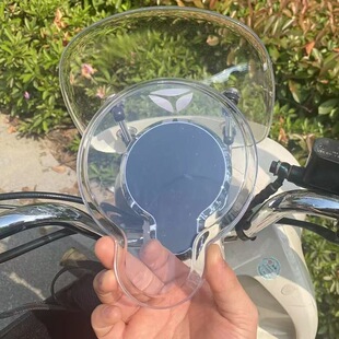 适用摩登雅迪摩登绽放60/70/80/M35H仪表盘防水罩改装饰品配饰件