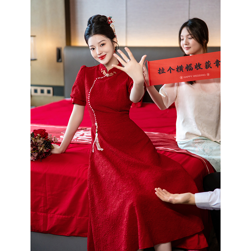出阁宴回门服小个子平时可穿夏季