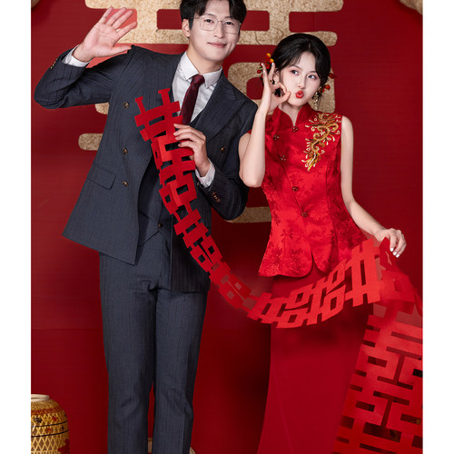 2025新款婚礼旗袍结婚便装