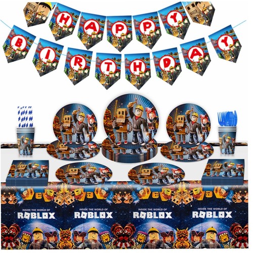 Roblox机器人游戏派对装饰用品