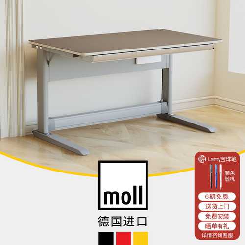 德国摩尔moll快捷升降书桌办公桌