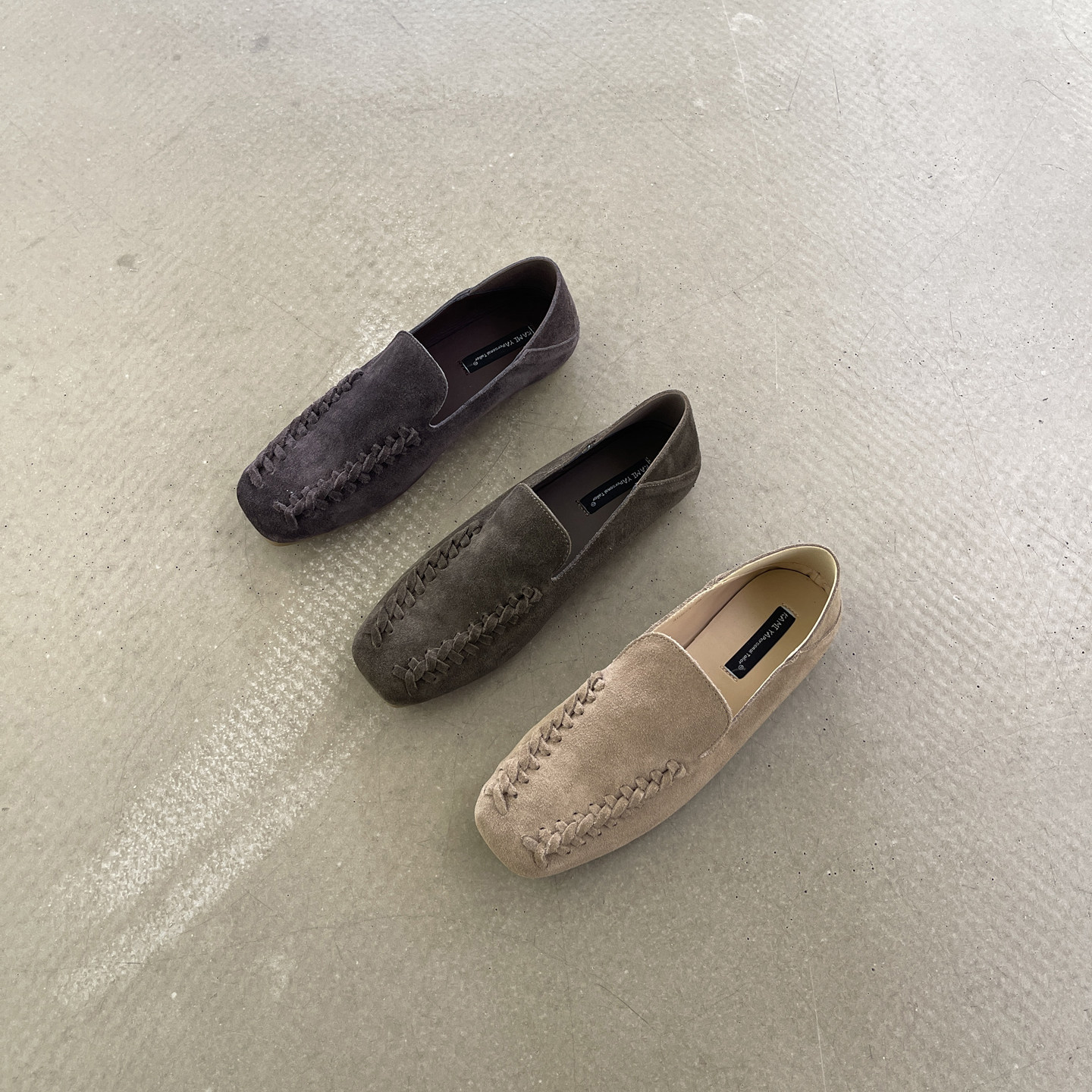 【CHICGIRL】老钱风舒适两穿乐福鞋女法式真皮一脚蹬平底通勤单鞋