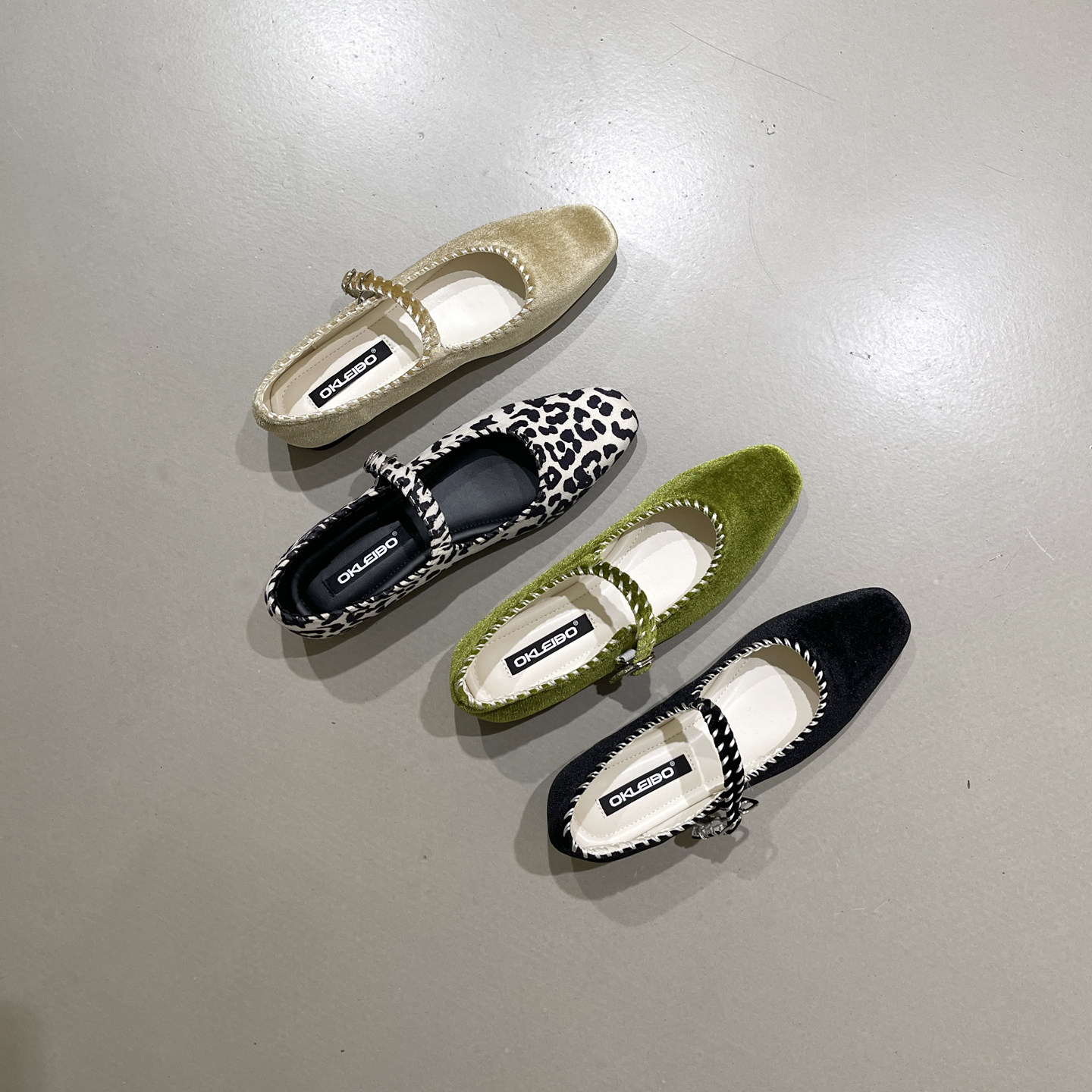 【CHICGIRL】复古丝绒一字带方头通勤粗跟单鞋女春秋低跟玛丽珍鞋,女鞋,浅口单鞋,淘宝优惠券,粉丝福利购,淘宝优惠卷