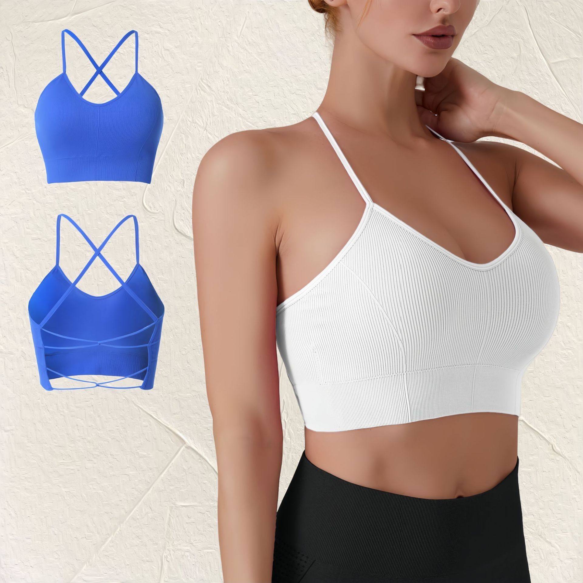 春夏裸感瑜伽背心收副乳运动内衣 跨境搭扣减震交叉美背健身文胸,个性定制/设计服务/DIY,连衣裙加工定制,淘宝优惠券,粉丝福利购,淘宝优惠卷