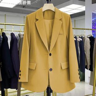 Black Mini Blazer for Women 黑色小西装女外套休闲外套