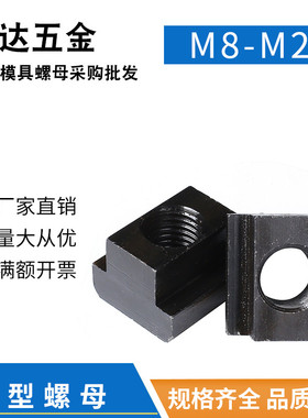 T型块螺母螺母螺帽高强M10/M12/M14/M16/M18/M20/M22/M24/M30/M36
