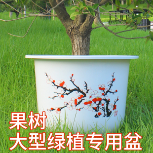 【破损包赔】特大号加厚花盆塑料仿陶瓷花盆批发耐用种树专用盆