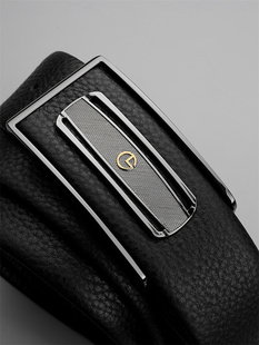 金利来皮带男士平滑扣腰带男式板扣裤带男式皮带牛皮商务礼盒皮带