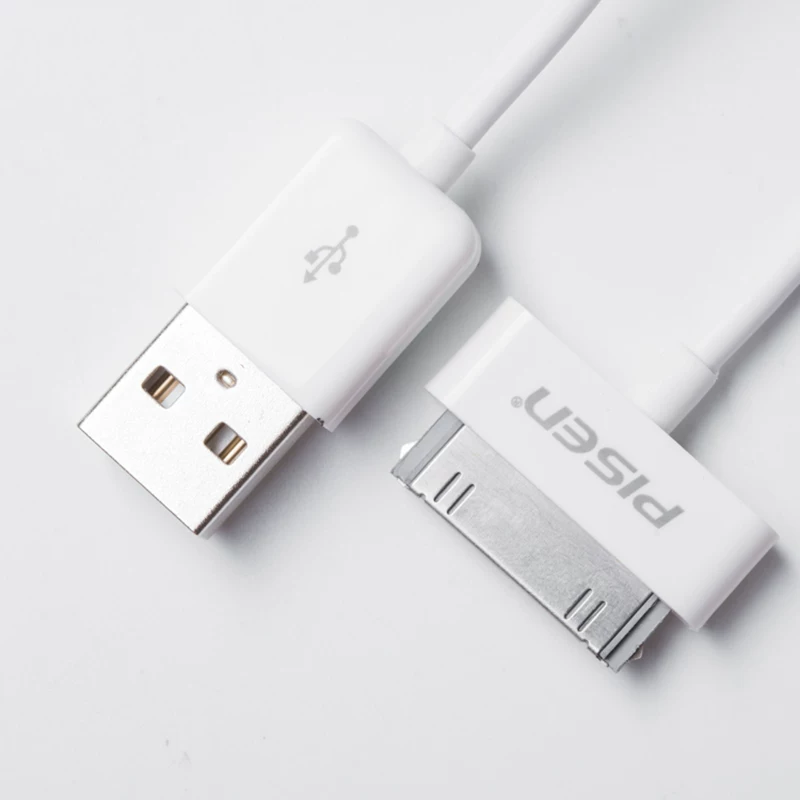 品胜 Applicable Apple four data cable ipod nano wide -mouth ipd2 classic3 iPhone4 mobile phone charger ipad3 charging cable 1 tablet I4S A1395