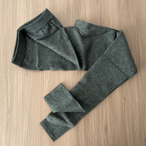 中厚无缝冬羊毛女降等瘦版保暖裤