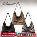 Cultivator原创小众短绒大容量单肩斜挎水桶包2025冬 年末福利
