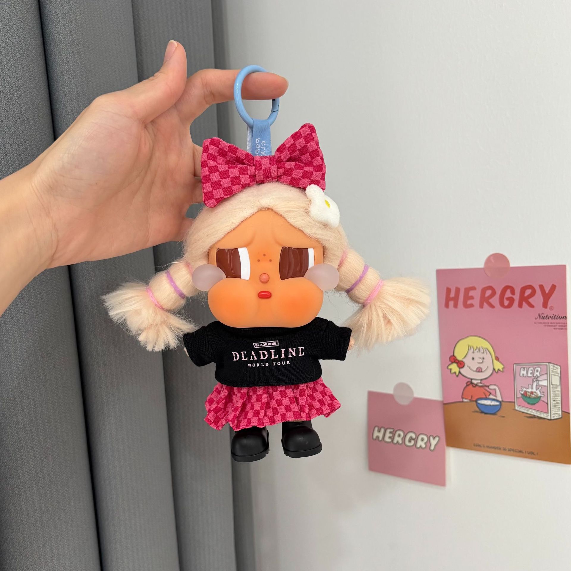 【仅娃衣】泡泡玛特新版哭娃沙滩小憩 BP韩国女团 演唱会同款娃衣