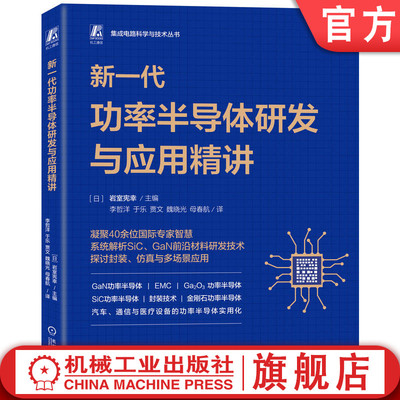 官网正版 新一代功率半导体研发与应用精讲 岩室宪幸 半导体 功率半导体 集成电路 芯片 SiC器件 GaN技术 金刚石半导体 氧化镓
