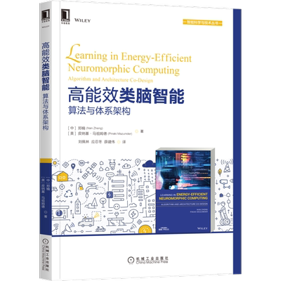 官网正版 高能效类脑智能 算法与体系架构 郑楠 计算软硬件协同设计 神经形态 脉冲型神经元网络 功耗