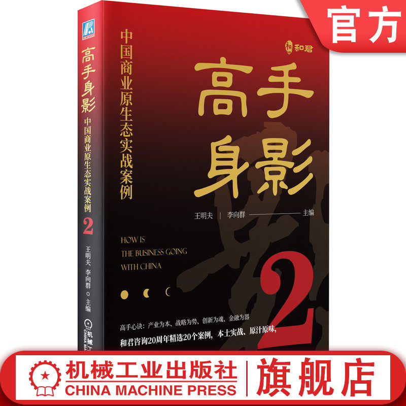 官网正版 高手身影2 中国商业原生态实战案例 王明夫 李向群 和君咨询 商业管理 数据分析 运作模式 解决方案