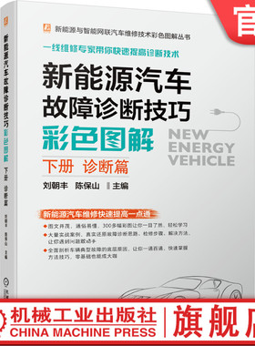 新能源汽车故障诊断技巧彩色图解（下册 诊断篇）刘朝丰 高压安全   动力电池 BMS  充电  能量回收 驱动电机 互锁