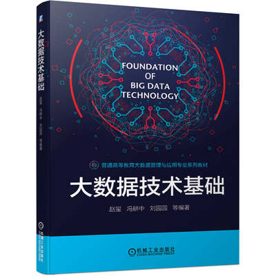 正版包邮 大数据技术基础 赵玺 冯耕中 刘园园 普通高等教育大数据管理与应用专 业系列教材 9787111663614 机械工业出版社