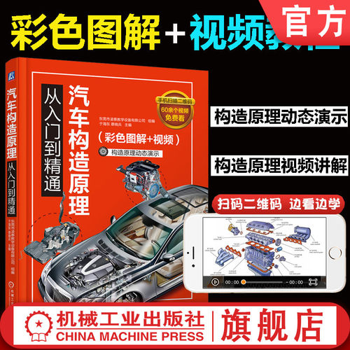 官网正版汽车构造原理入门精通