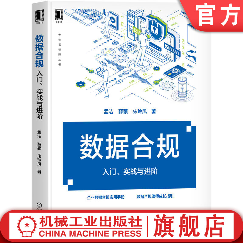 官网正版 数据合规 入门 实战与进阶 孟洁 薛颖 朱玲凤 用户数据 个人信息 隐私 政策研究 评估管理体系 技术措施 实用手册