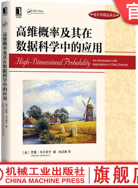 官网正版 高维概率及其在数据科学中的应用 罗曼 韦尔希宁 统计学精品译丛 9787111652090 机械工业出版社旗舰店