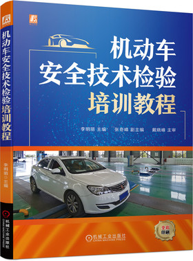 机动车安全技术检验培训教程 李明丽 张奇峰 戴晓峰 GB 38900—2020 机动车安全技术检验项目和方法