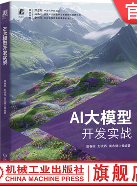 官网现货 AI大模型开发实战 唐春明 人工智能 提示工程 RAG 智能体 多模态 模型轻量化 模型量化 知识蒸馏 机械工业出版社
