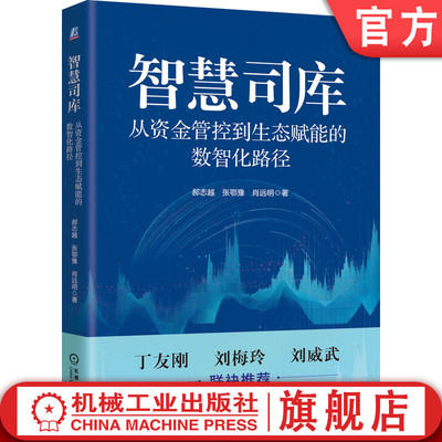 官网现货 智慧司库：从资金管控到生态赋能的数智化路径 郝志越 张鄂豫 肖远明 财务数智化 数字化转型 司库 金蝶 机械工业出版社