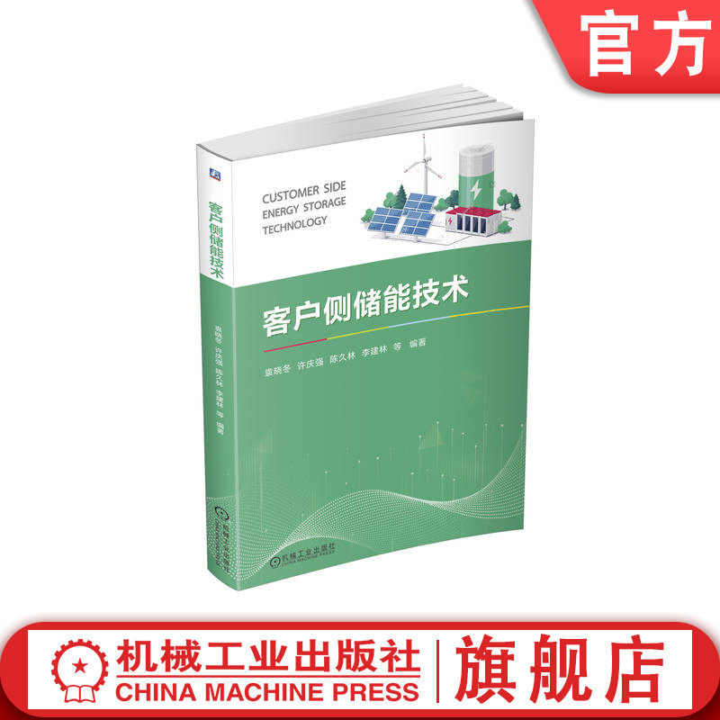 官网正版 客户侧储能技术 袁晓冬 许庆强 陈久林 李建林 分布式储能 电池管理系统 储能变流器 系统接口 储能电站并网