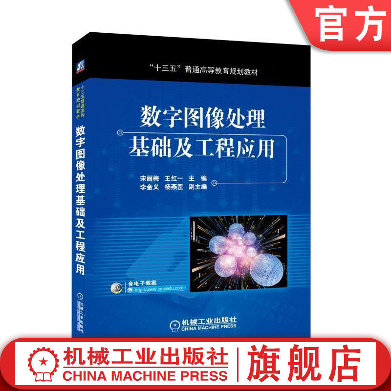 官网正版数字图像处理基础及工程应用 宋丽梅 王红一 李金义 杨燕罡 十三五普通高等教育规划教材 9787111582960 机械工业出版社