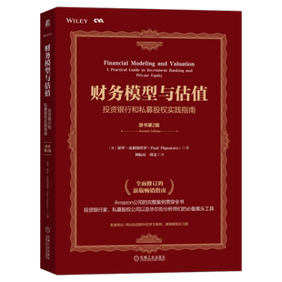 官网正版 财务模型与估值 投资银行和私募股权实践指南 原书第2版 保罗 皮格纳塔罗 注册估值分析师CVA认证考试 分析师案头工具