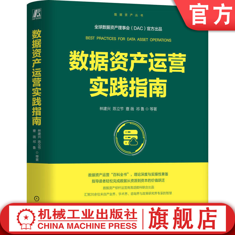 官网正版 数据资产运营实践指南 林建兴 陈立节 蹇薇 祁鲁 数据资产 数据要素 数据治理 数据运营 数据资产入表 数据资产管理