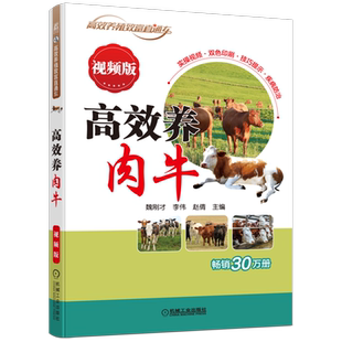 官网正版 高效养肉牛 视频版 魏刚才 李伟 赵倩 品种 杂交利用 牛场建设 饲料营养 日粮配制 饲养管理 育肥 经营