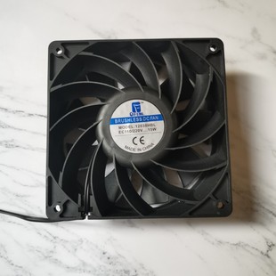 110V220V 12038 EC暴力風(fēng)扇 雙滾珠 機(jī)箱機(jī)柜散熱風(fēng)扇 12CM高轉(zhuǎn)速