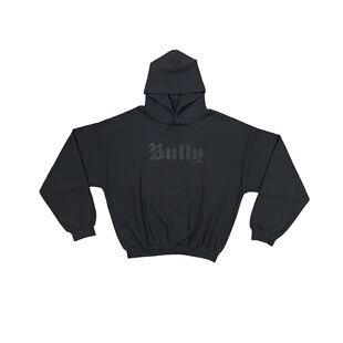 kanye yeezy Bully专辑印花logo青年男女小众周边薄绒设计卫衣潮
