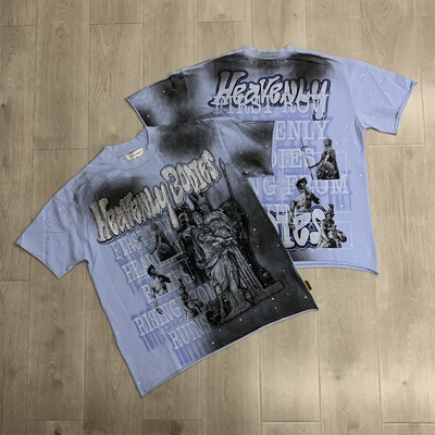 FIRST ROW Heavenly Bodies Rhine Stone Graphic Crop Tee 短袖