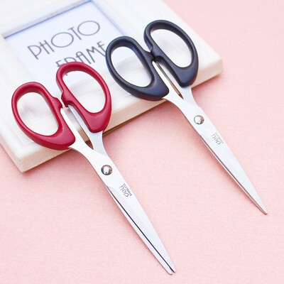 满25包邮 得力6034剪刀 文具剪刀 办公家用厨房缝纫剪纸刀 160mm