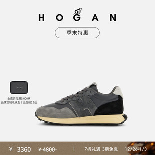 H601系列复古时尚 HOGAN男鞋 末特惠 简约休闲厚底鞋 季