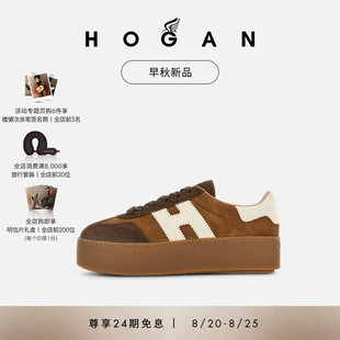休闲鞋 HOGAN女鞋 复古舒适厚底鞋 早秋新品 Platform系列H698时尚