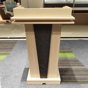 主持台会议室主席台培训桌组合公司领导演讲台简约现代发言台条桌