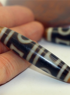 西藏玉髓玛瑙天珠包浆吊坠