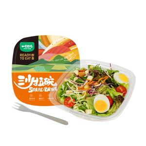 一号农场开盒即食轻食简餐优质蛋白碳水饱腹新鲜混合蔬菜沙拉碗