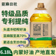 亚麻公社 特级专利纯亚麻籽油6.18L冷榨官方旗舰店内蒙植物食用油