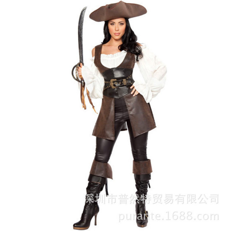 万圣节恶魔DS领舞演出服舞台海盗cosplay游戏套装