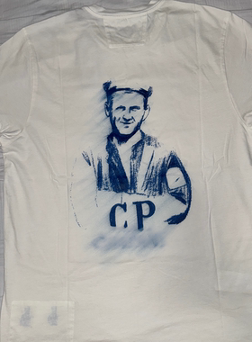 DreamRemake Company 白蓝图案短袖