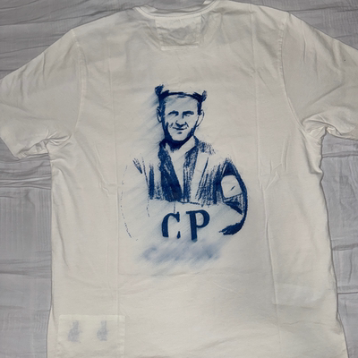 DreamRemake Company 白蓝图案短袖