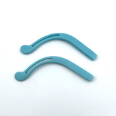 儿童眼镜腿配件通用施洛花彩色腿套拧螺丝学生耳弯勾固定器SEROV