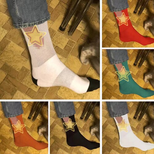 funny礼物恶搞袜子adult novelty socks Christmas gift print
